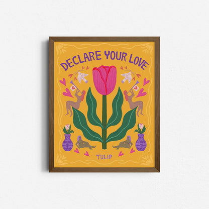 Declare Your Love ::: Tulip ::: Language of Flowers